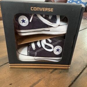 Converse Kids' Navy and White Sneakers